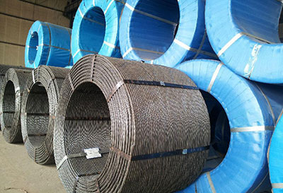 国标预应力无粘结钢绞线 建筑桥梁用施工方便